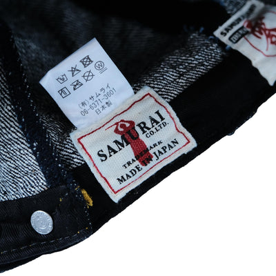 Samurai Jeans SJ201WC-3100VX 17oz. Denim Work Cap - Okayama Denim