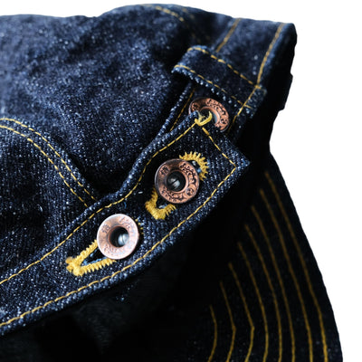 Samurai Jeans SJ201WC-3100VX 17oz. Denim Work Cap - Okayama Denim