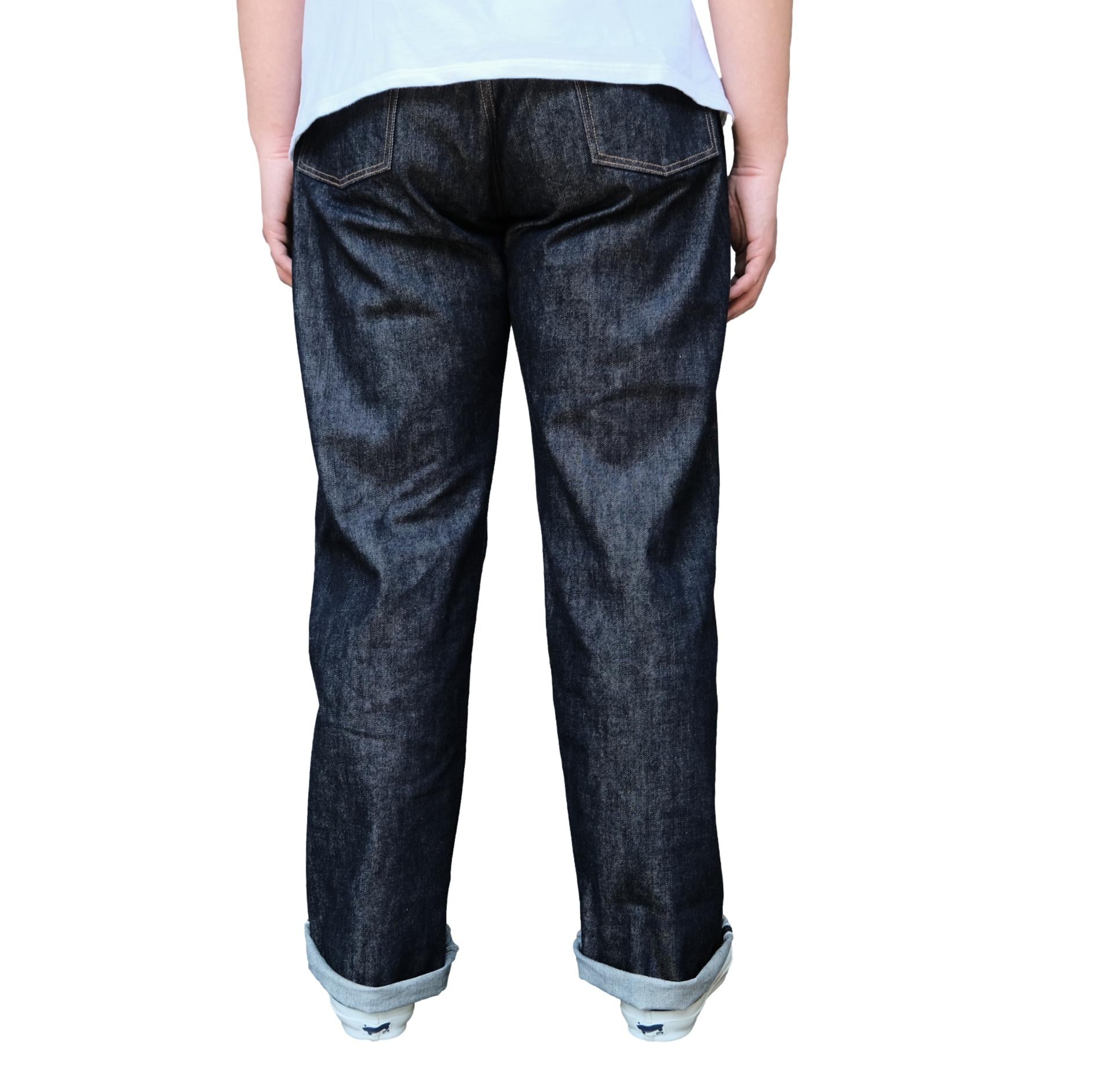 Japan Blue 14oz. Selvedge Jeans (Wide Straight) - Okayama Denim