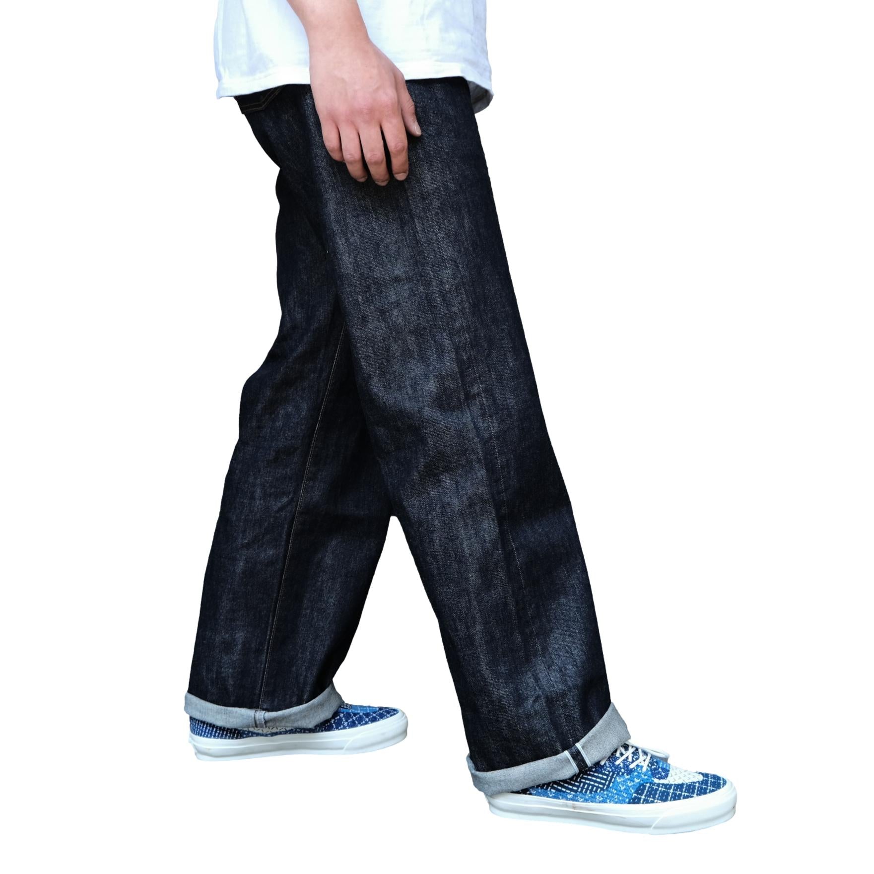 Japan Blue 14oz. Selvedge Jeans (Wide Straight) - Okayama Denim