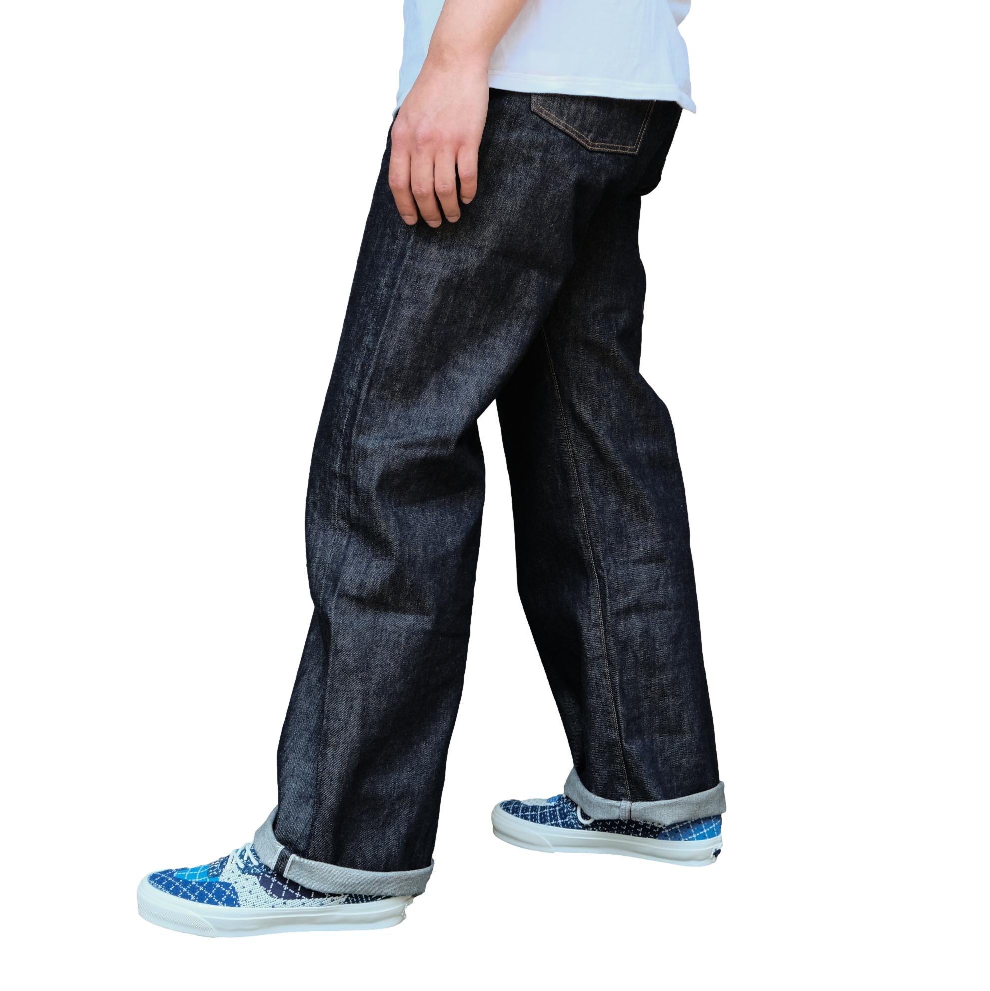 Japan Blue 14oz. Selvedge Jeans (Wide Straight) - Okayama Denim