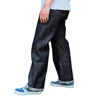 Japan Blue 14oz. Selvedge Jeans (Wide Straight) - Okayama Denim