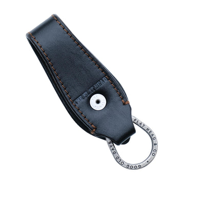 The Flat Head Leather Keyholder