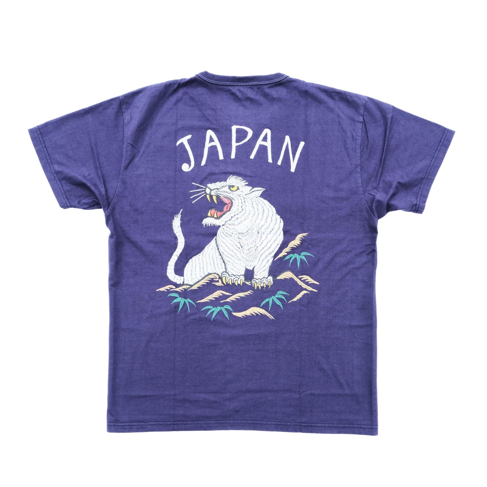 The Flat Head "Tiger" Souvenir Jacket Print Tee