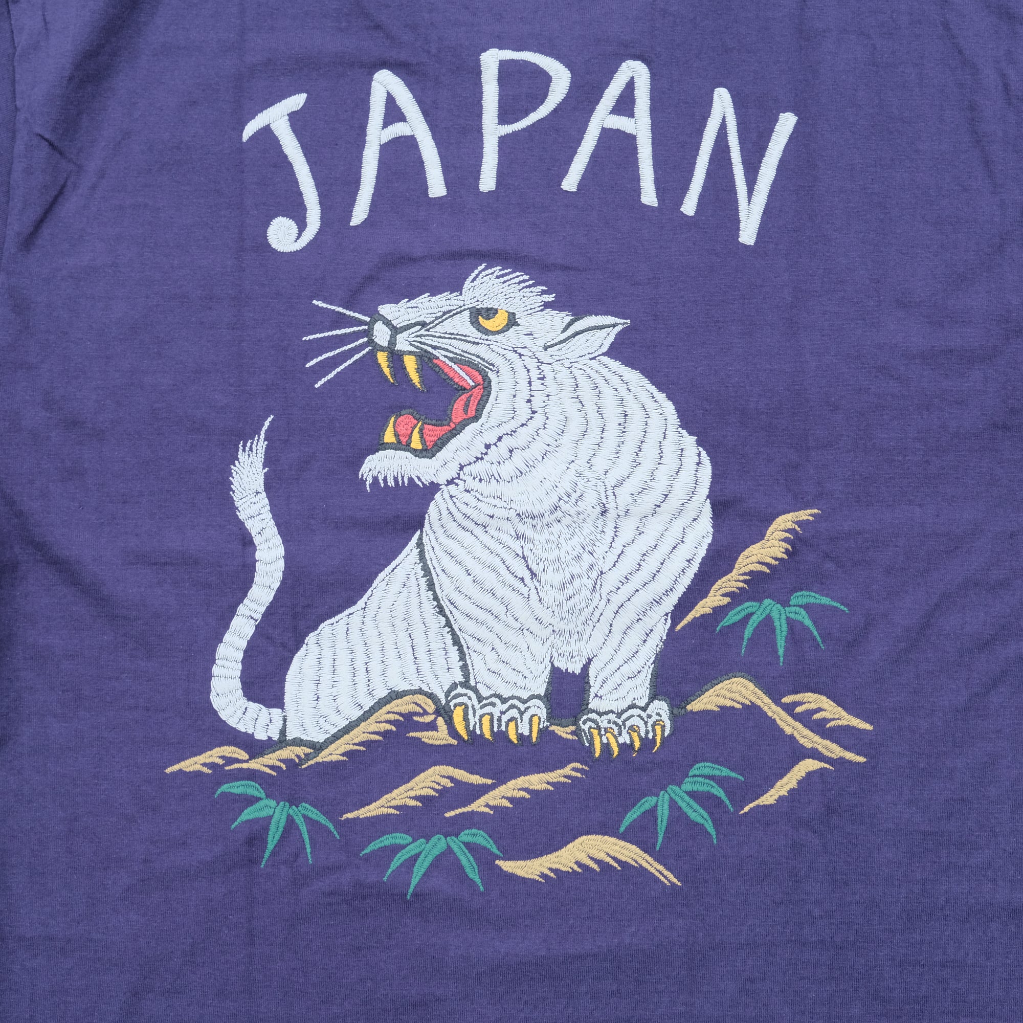 The Flat Head "Tiger" Souvenir Jacket Print Tee