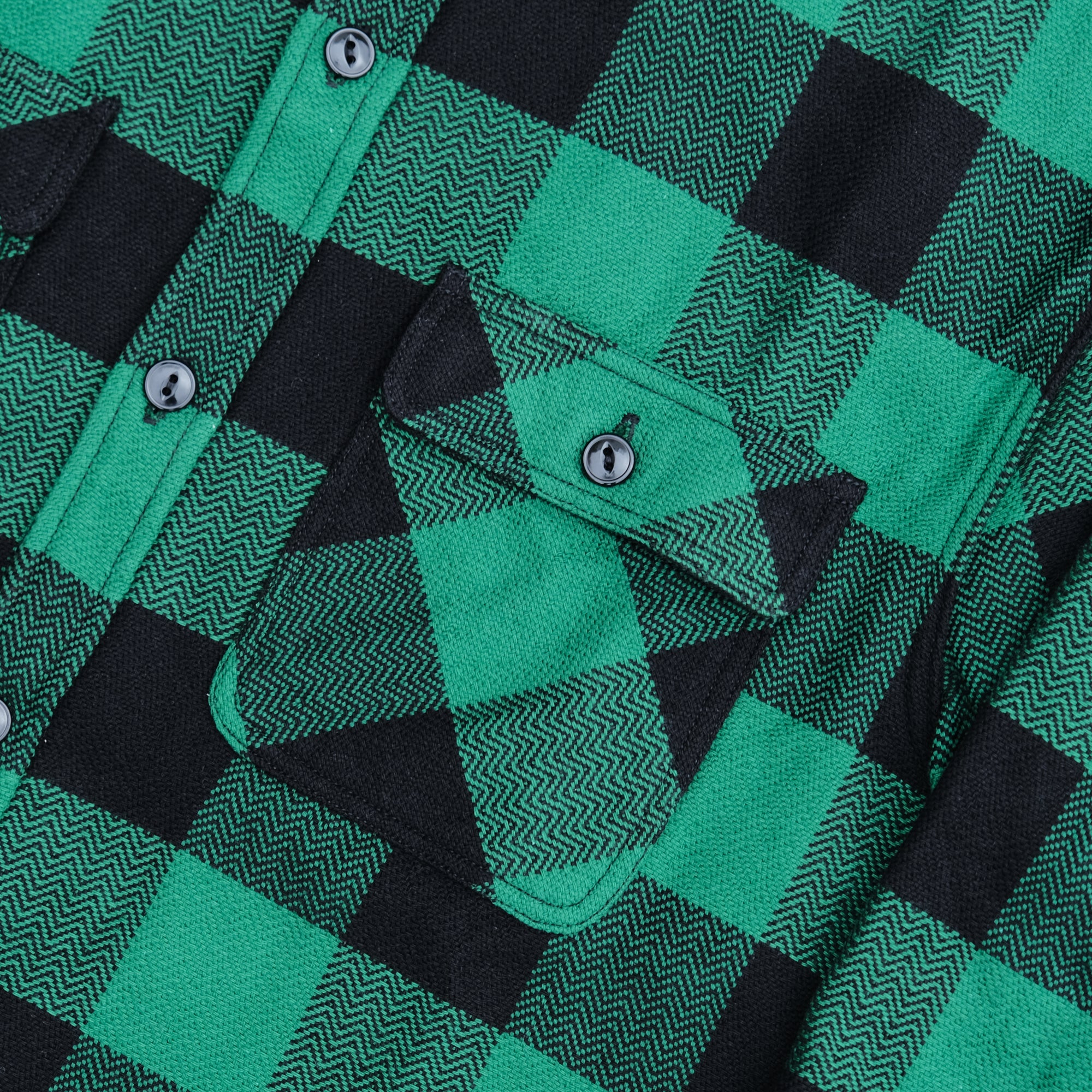 The Flat Head Block Check Flannel Shirt