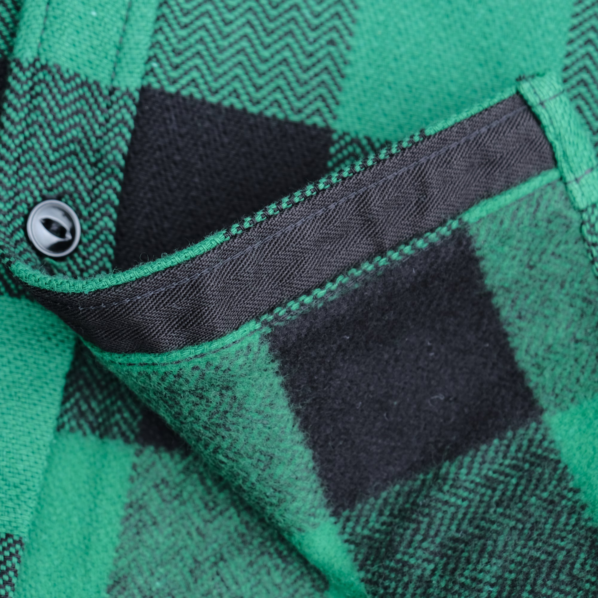 The Flat Head Block Check Flannel Shirt