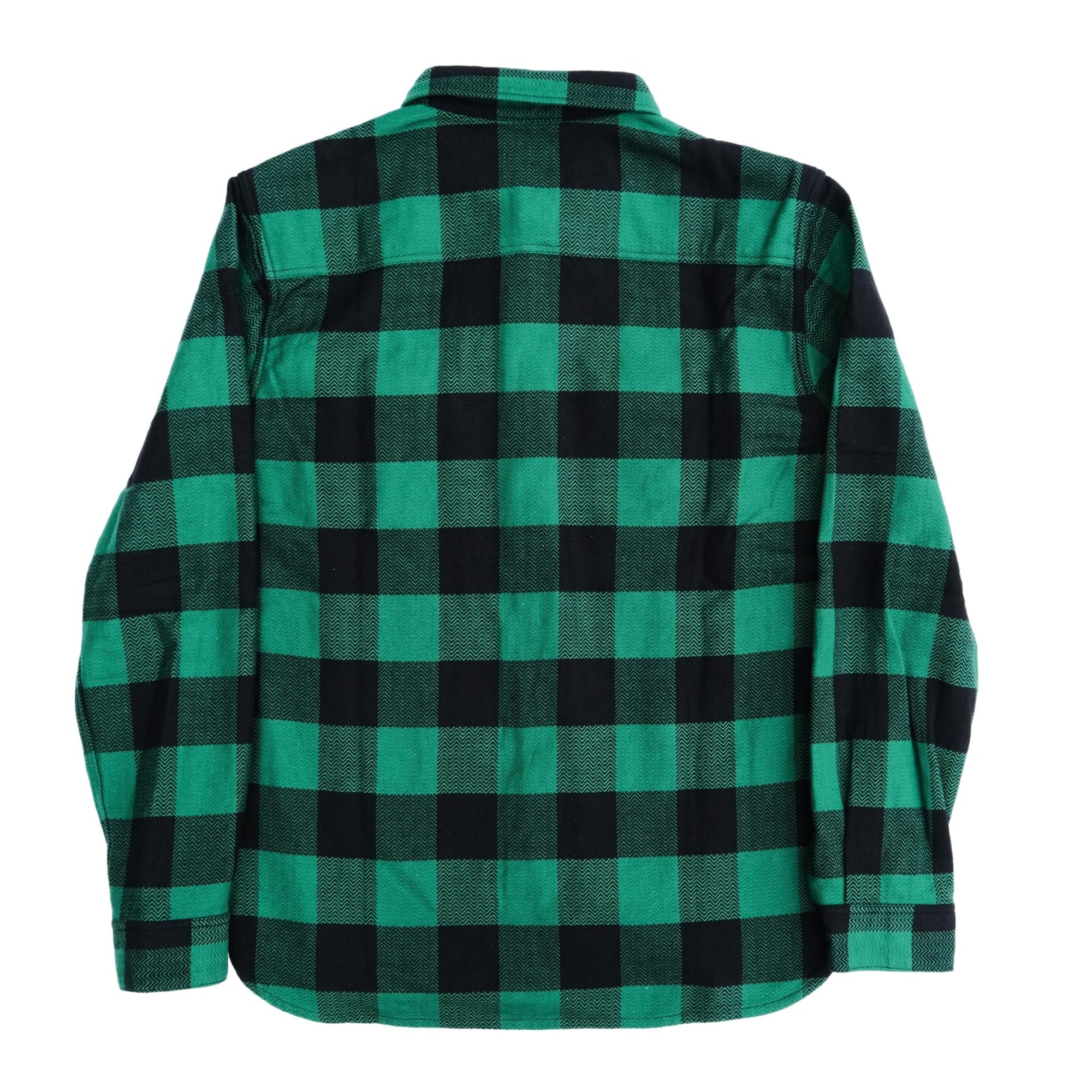 The Flat Head Block Check Flannel Shirt