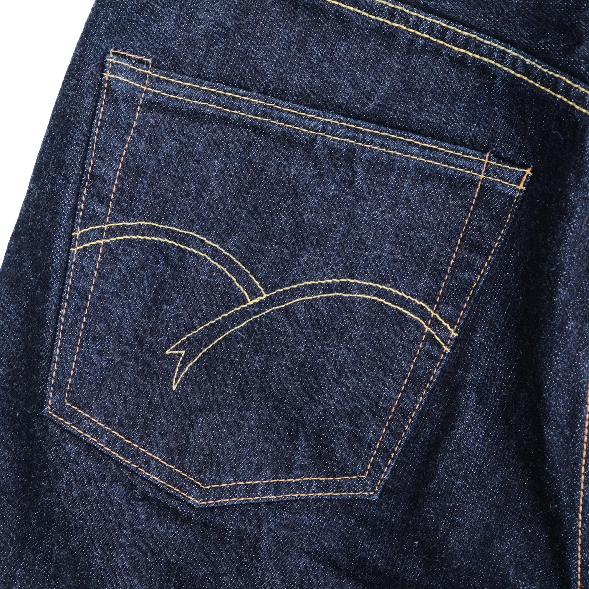The Flat Head FN-3004 "Doshaburi" Selvedge Jeans (Wide Straight)