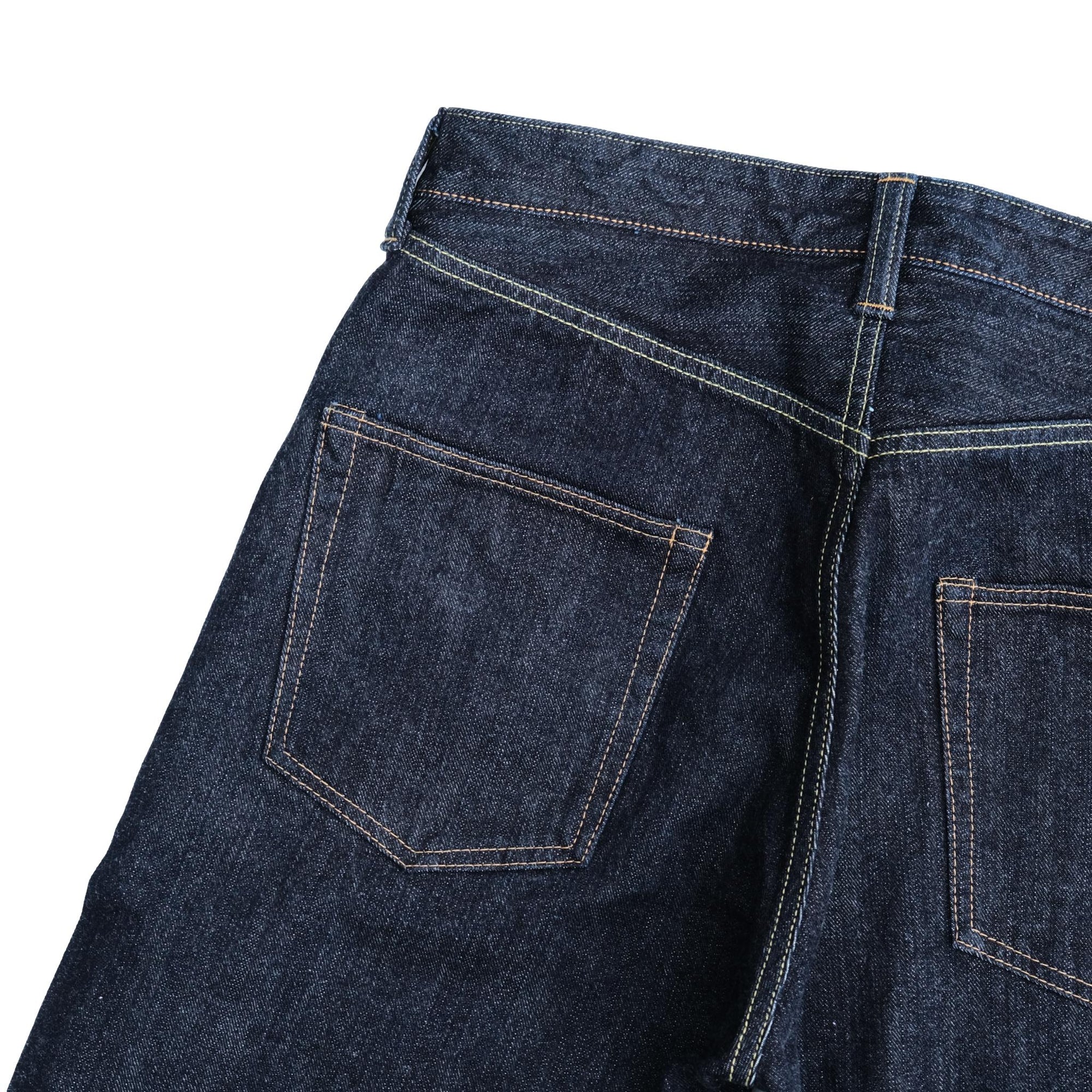 The Flat Head FN-D11 "Doshaburi" Left Hand Twill Selvedge Jeans (Wide Straight)