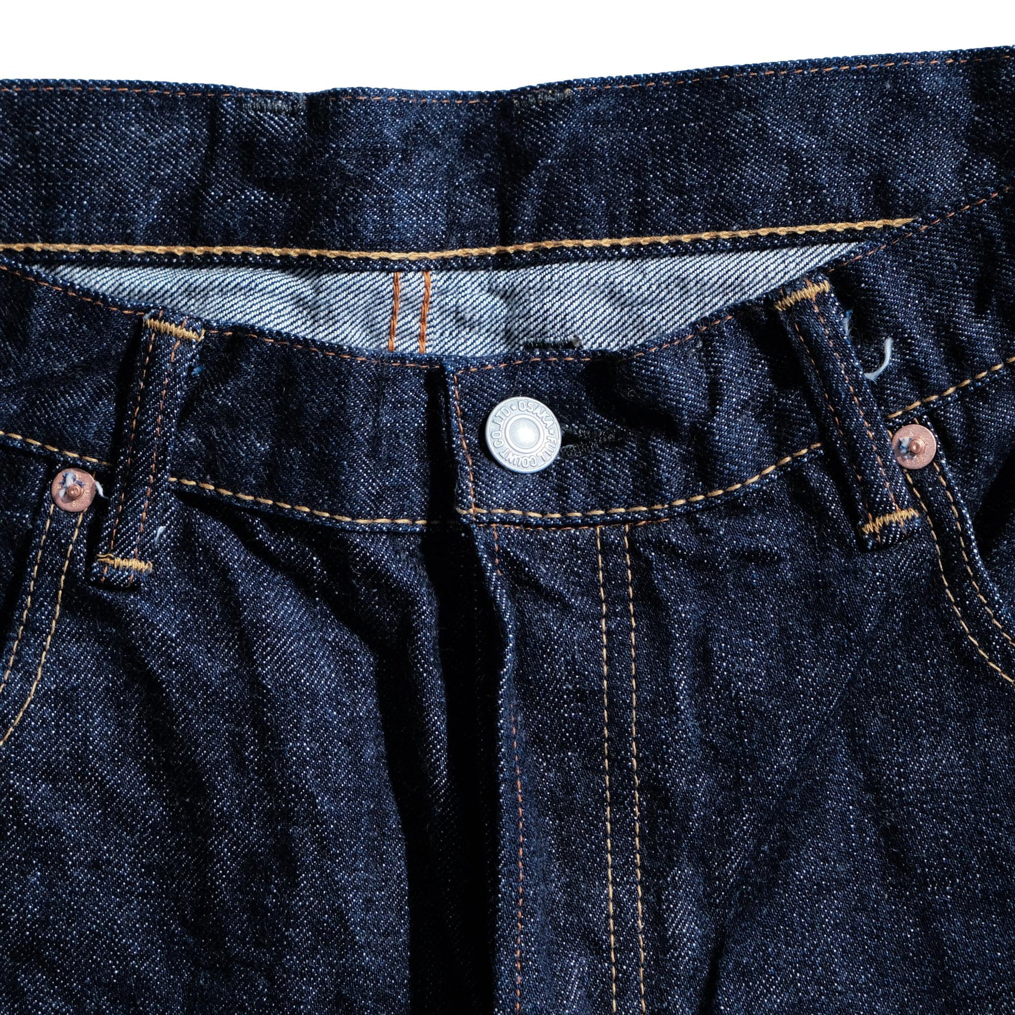 Fullcount x Pop Trading Company 13.7oz. Selvedge Jeans (Wide Straight)