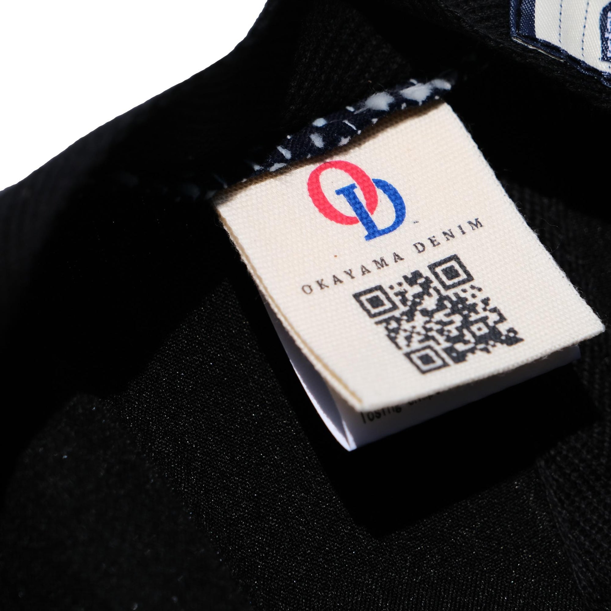 OD+PL Natural Indigo "Ame" Sashiko 6-Panel Cap - Okayama Denim
