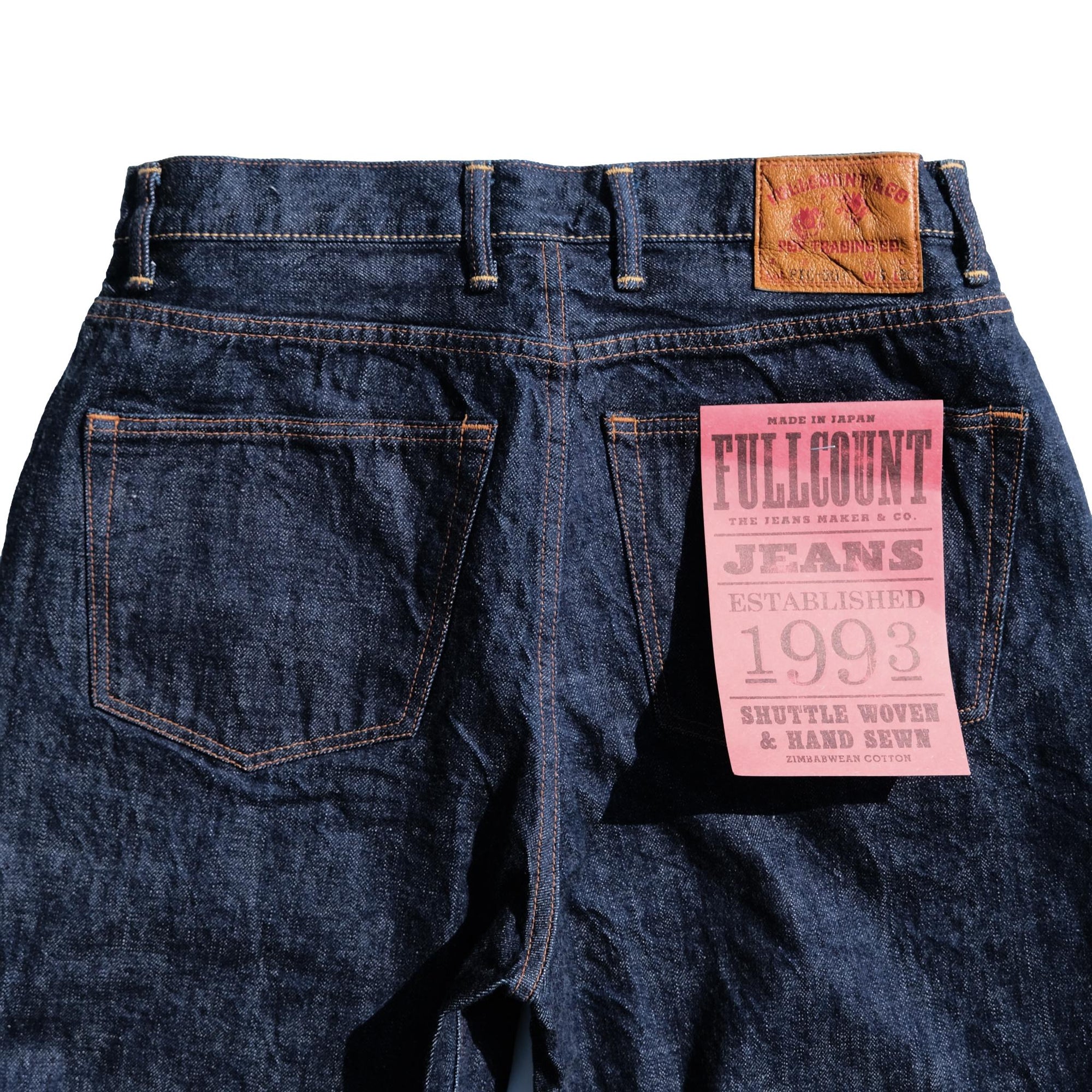Fullcount x Pop Trading Company 13.7oz. Selvedge Jeans (Wide Straight)