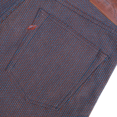 OD+PBJ Indigo x Kakishibu Sashiko Selvedge Pants (Slim Tapered)