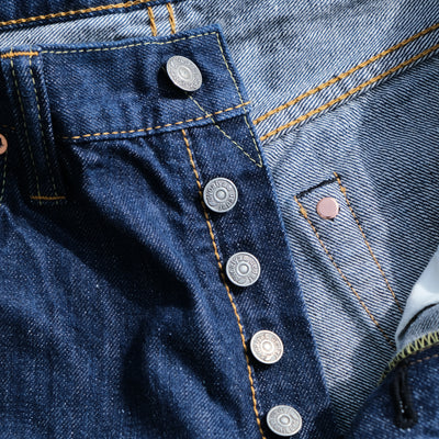 Pure Blue Japan AI-13.5oz-003 Natural Indigo Selvedge Jeans (Regular Straight)