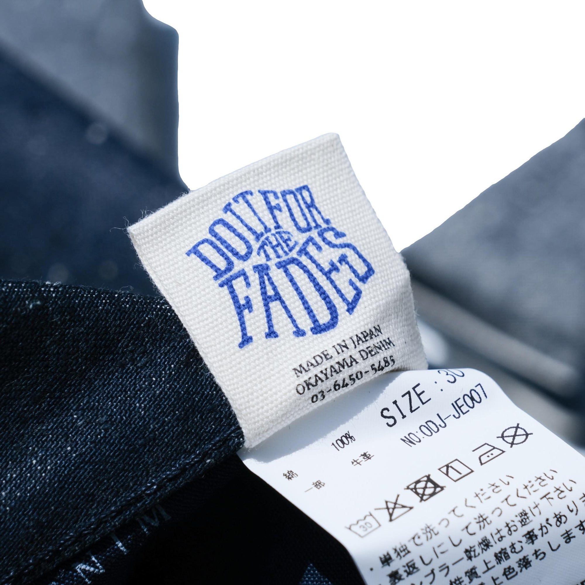 OD+JB 11oz. "Dog Days Sansei" Nep Selvedge Jeans (Tapered)