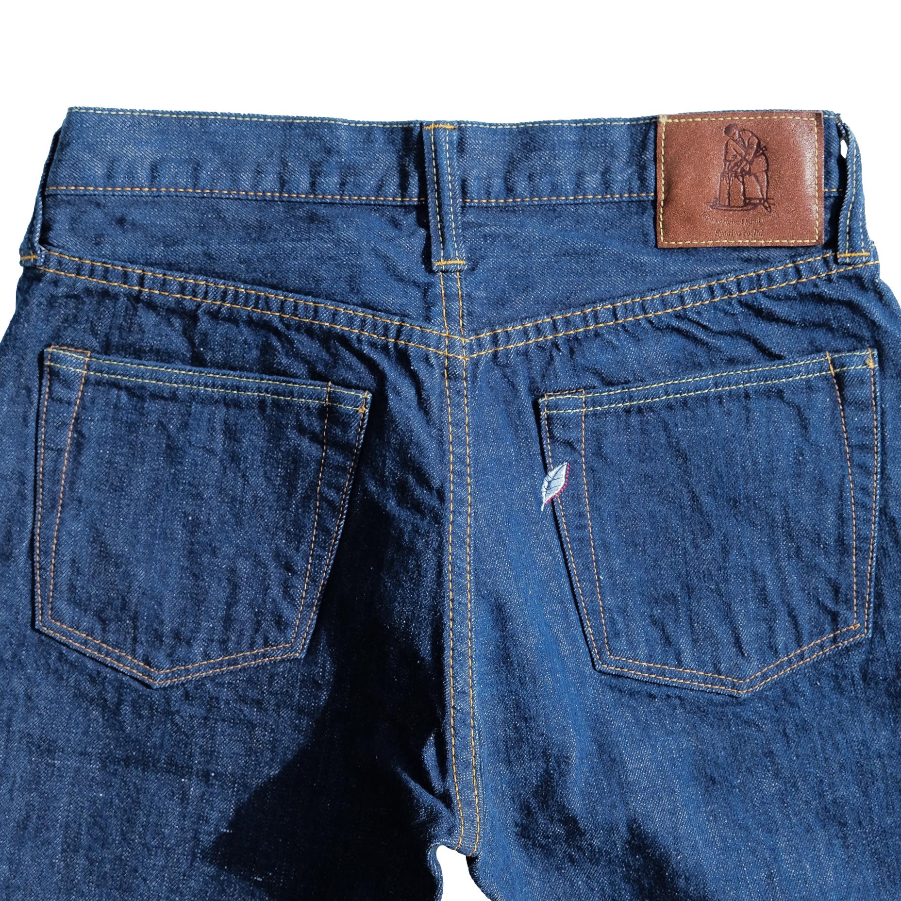 Pure Blue Japan AI-13.5oz-003 Natural Indigo Selvedge Jeans (Regular Straight)