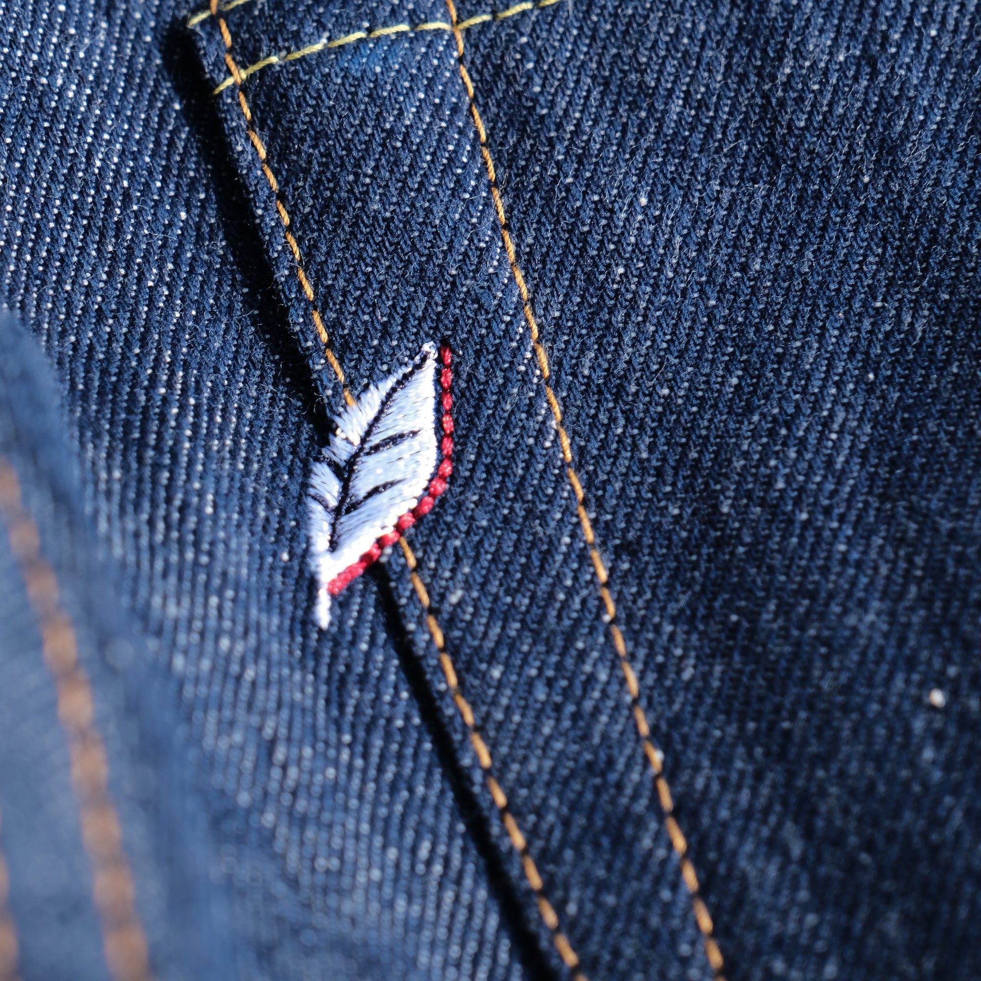 Pure Blue Japan AI-13.5oz-019 Natural Indigo Selvedge Jeans (Relax Tapered)