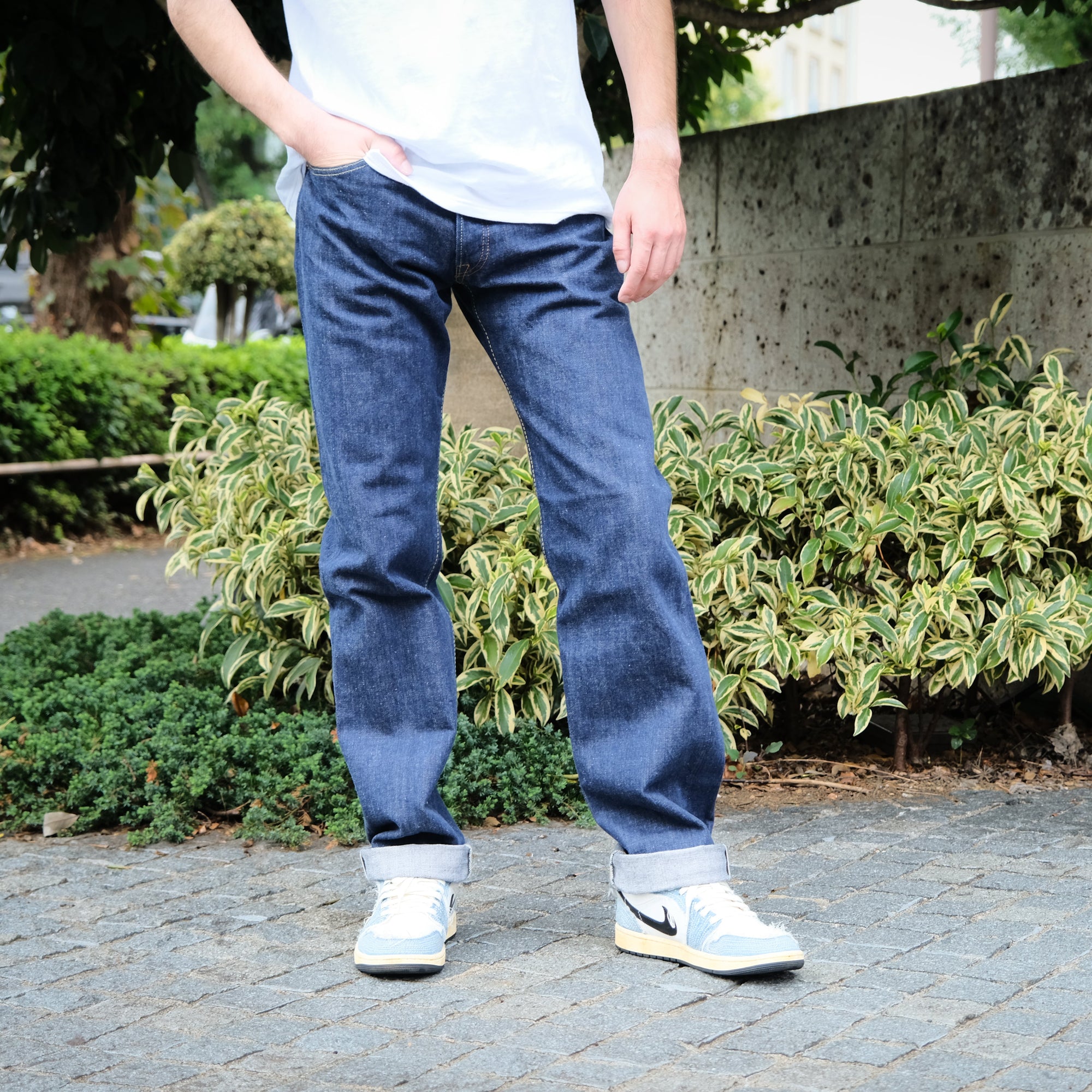 Pure Blue Japan AI-13.5oz-003 Natural Indigo Selvedge Jeans (Regular Straight)