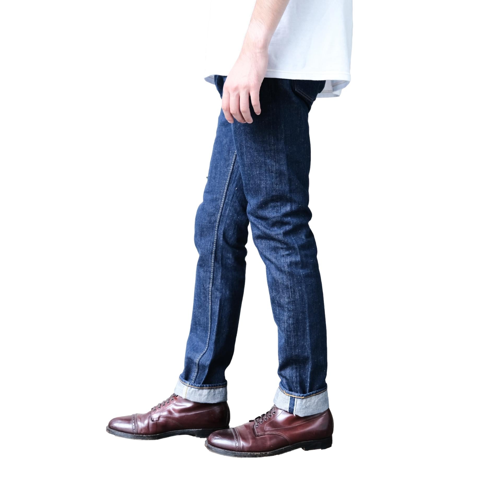 Pure Blue Japan AI-13.5oz-019 Natural Indigo Selvedge Jeans (Relax Tapered)