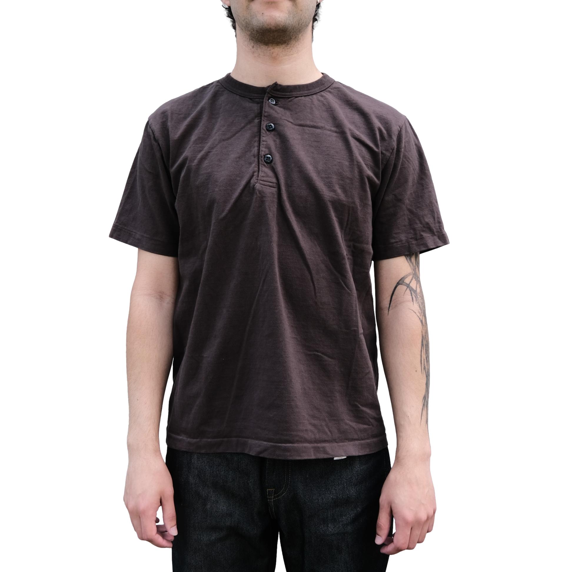 Studio D'Artisan "Ishikawadai" Henley - Okayama Denim