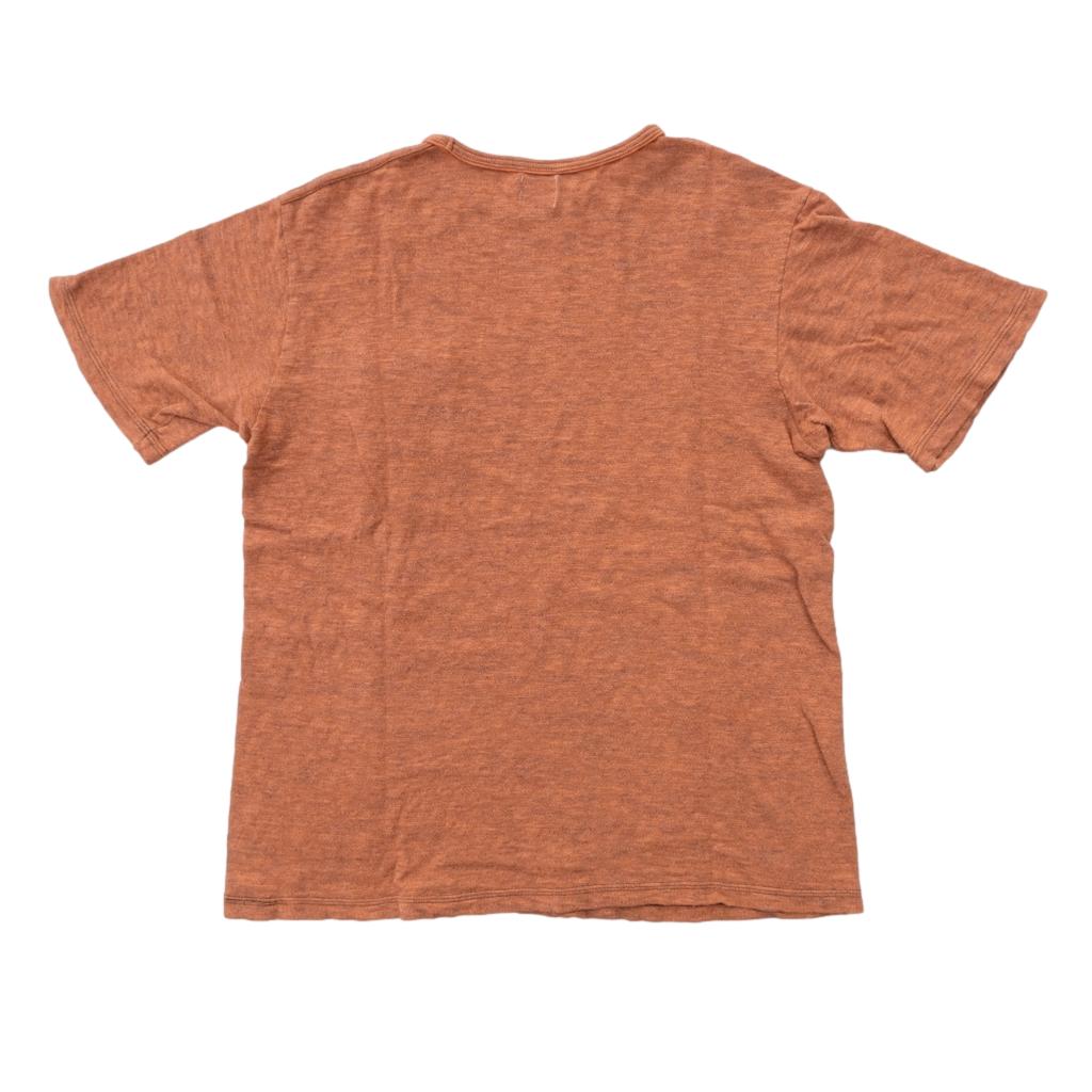 Loop & Weft Super Slub Pocket Tee (Orange)