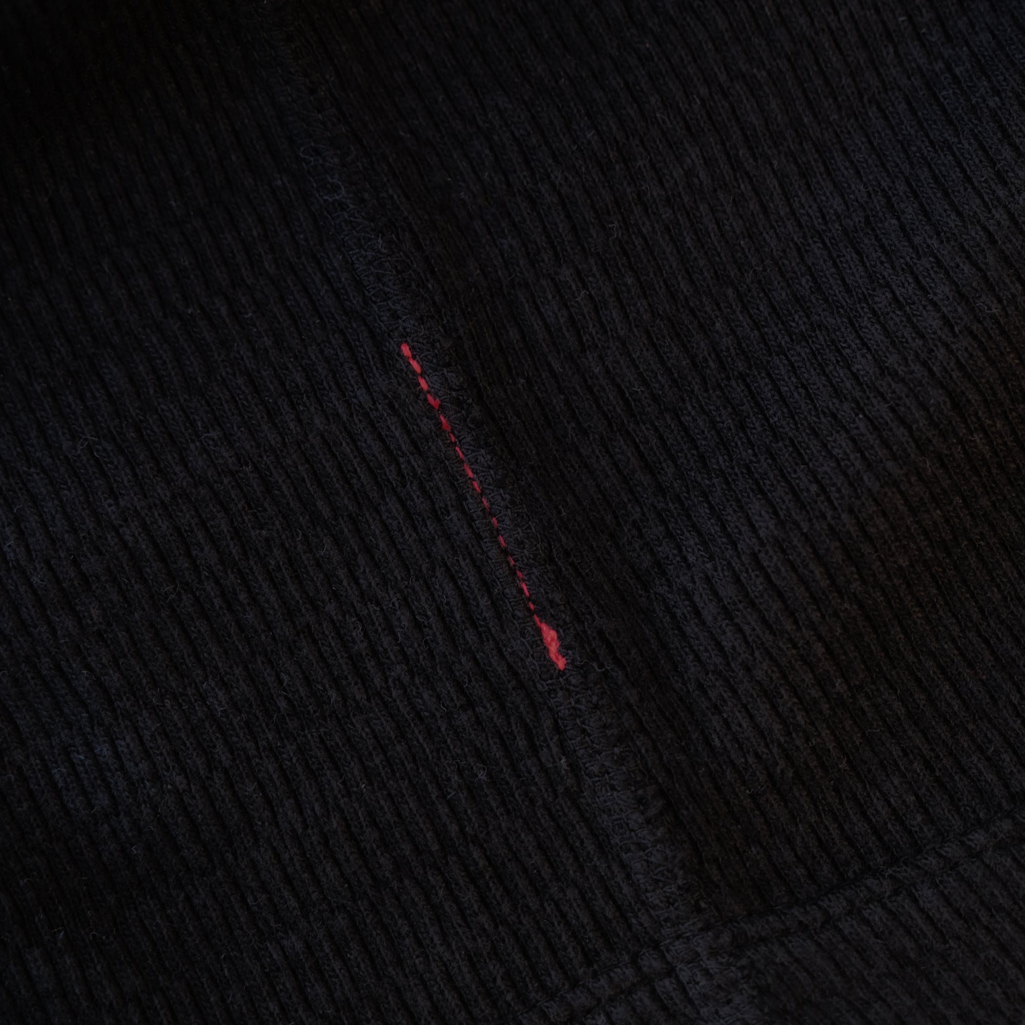 OD+LW "Kurozome" Supima Long Honeycomb Thermal Henley