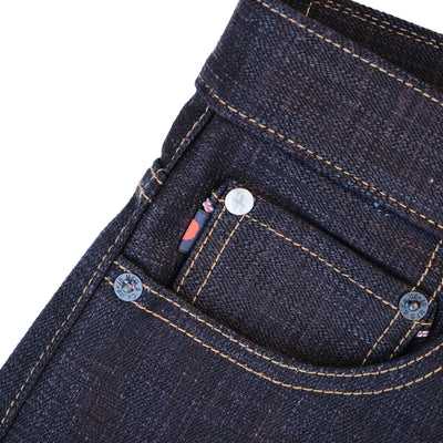 OD+JB 18oz. "Shinkai Wine Weft" Selvedge Jeans (High Tapered)