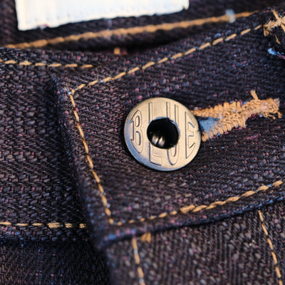 OD+JB 18oz. "Shinkai Wine Weft" Selvedge Jeans (High Tapered)
