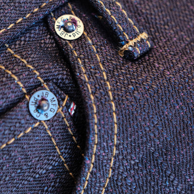 OD+JB 18oz. "Shinkai Wine Weft" Selvedge Jeans (High Tapered)