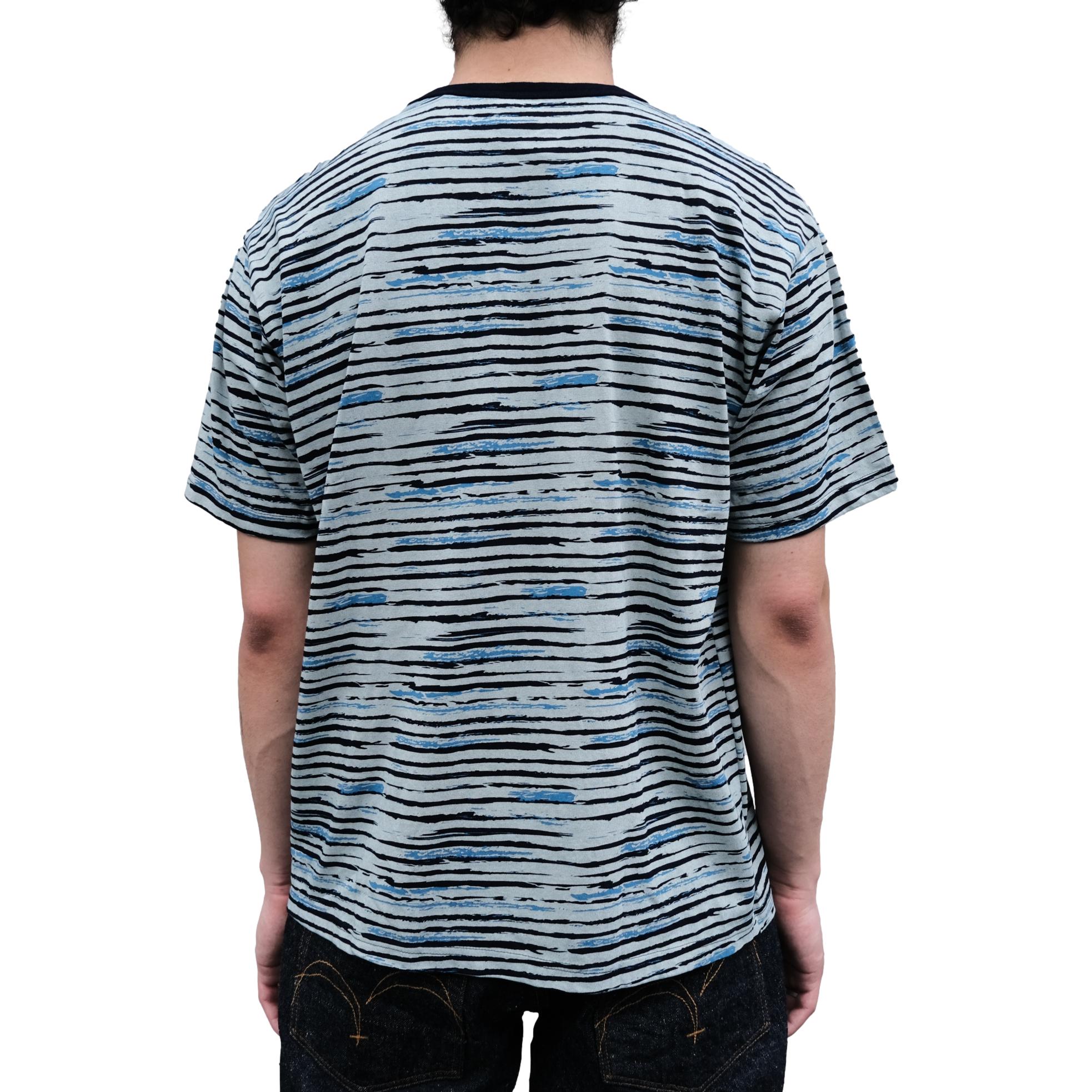 Samurai Jeans SJIT26-101 Indigo Bassen Jersey Tee - Okayama Denim