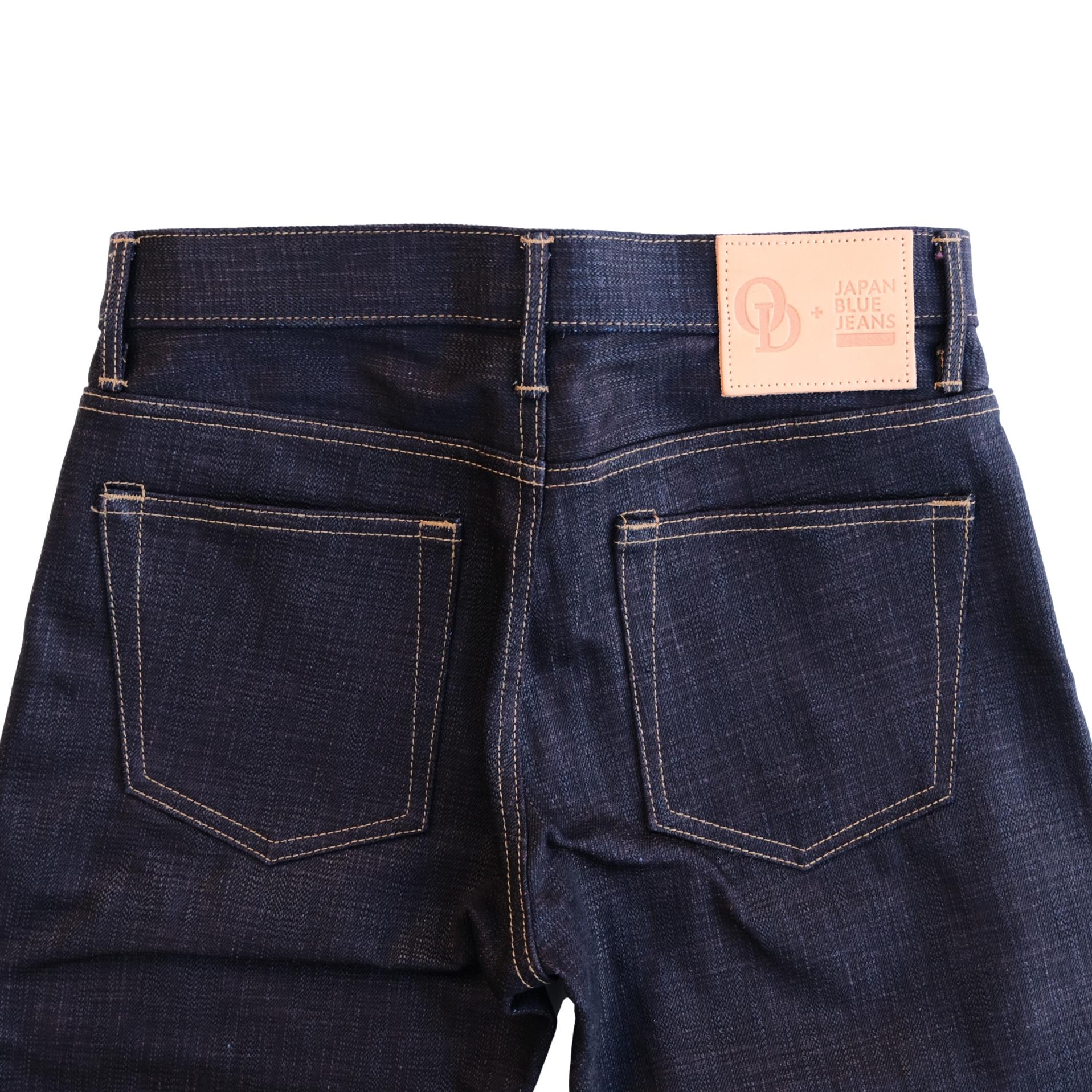 OD+JB 18oz. "Shinkai Wine Weft" Selvedge Jeans (High Tapered)