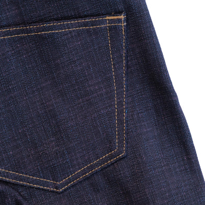 OD+JB 18oz. "Shinkai Wine Weft" Selvedge Jeans (High Tapered)