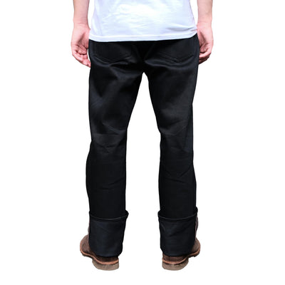 Momotaro "Standard" Black Selvedge Jeans (Wide Straight) - Okayama Denim