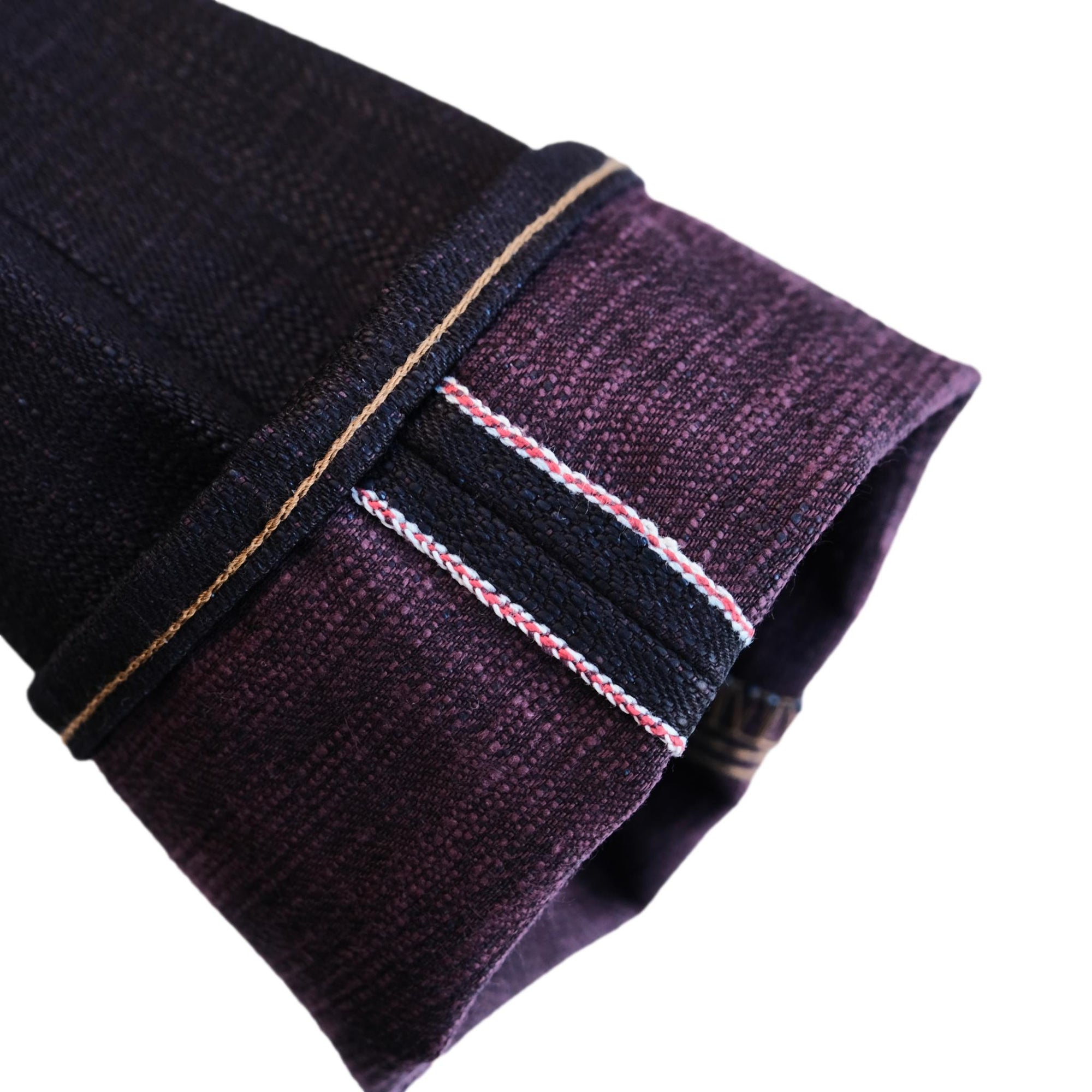 OD+JB 18oz. "Shinkai Wine Weft" Selvedge Jeans (High Tapered)