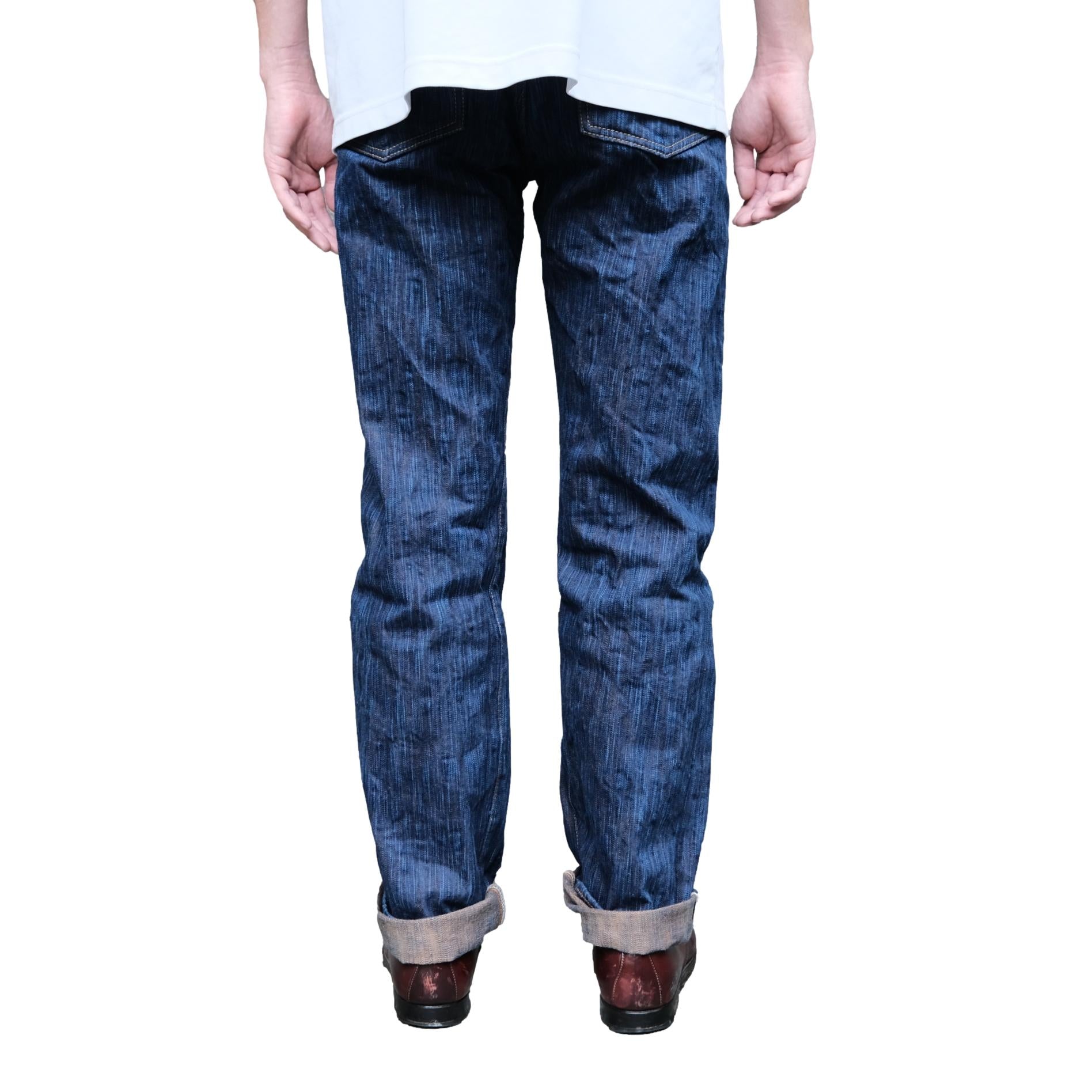Studio D'Artisan "Awa Sho-Ai Kakishibu" Selvedge Jeans (Regular Straight)