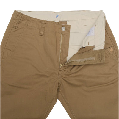 Pure Blue Japan Worker's Chino Pants (Camel)