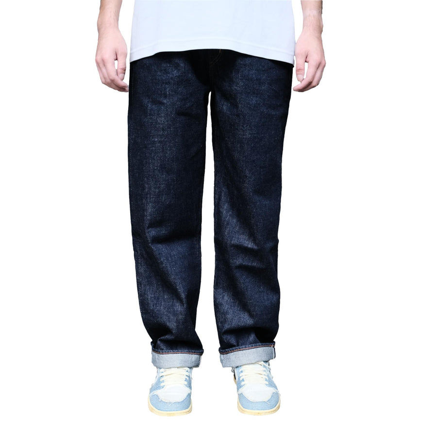 Fullcount x Pop Trading Company 13.7oz. Selvedge Jeans (Wide Straight) - Okayama Denim
