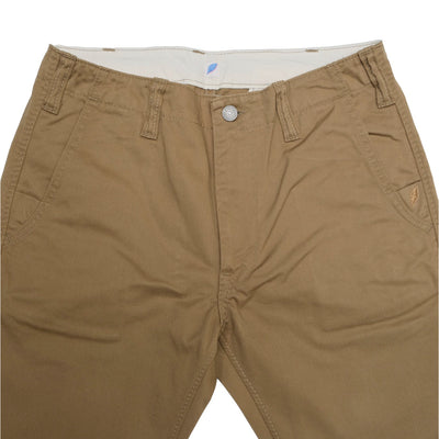 Pure Blue Japan Worker's Chino Pants (Camel)