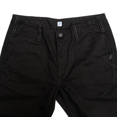 Pure Blue Japan Worker's Chino Pants (Black)