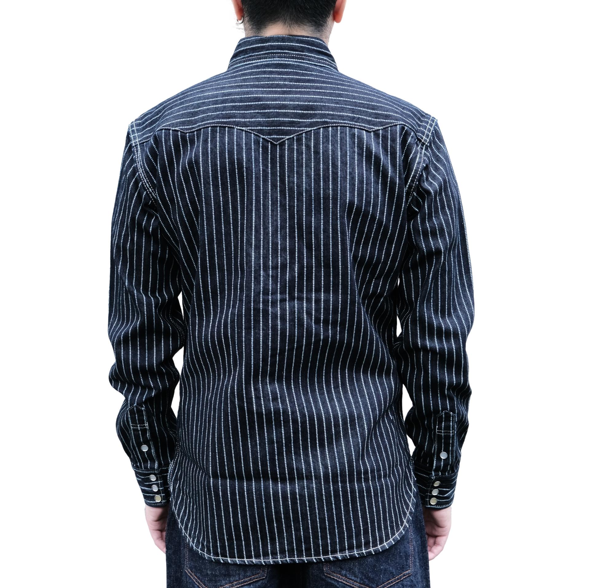 The Flat Head 10oz. Selvedge Denim Wabash Shirt