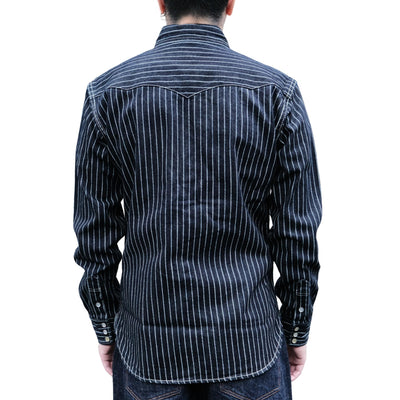 The Flat Head 10oz. Selvedge Denim Wabash Shirt