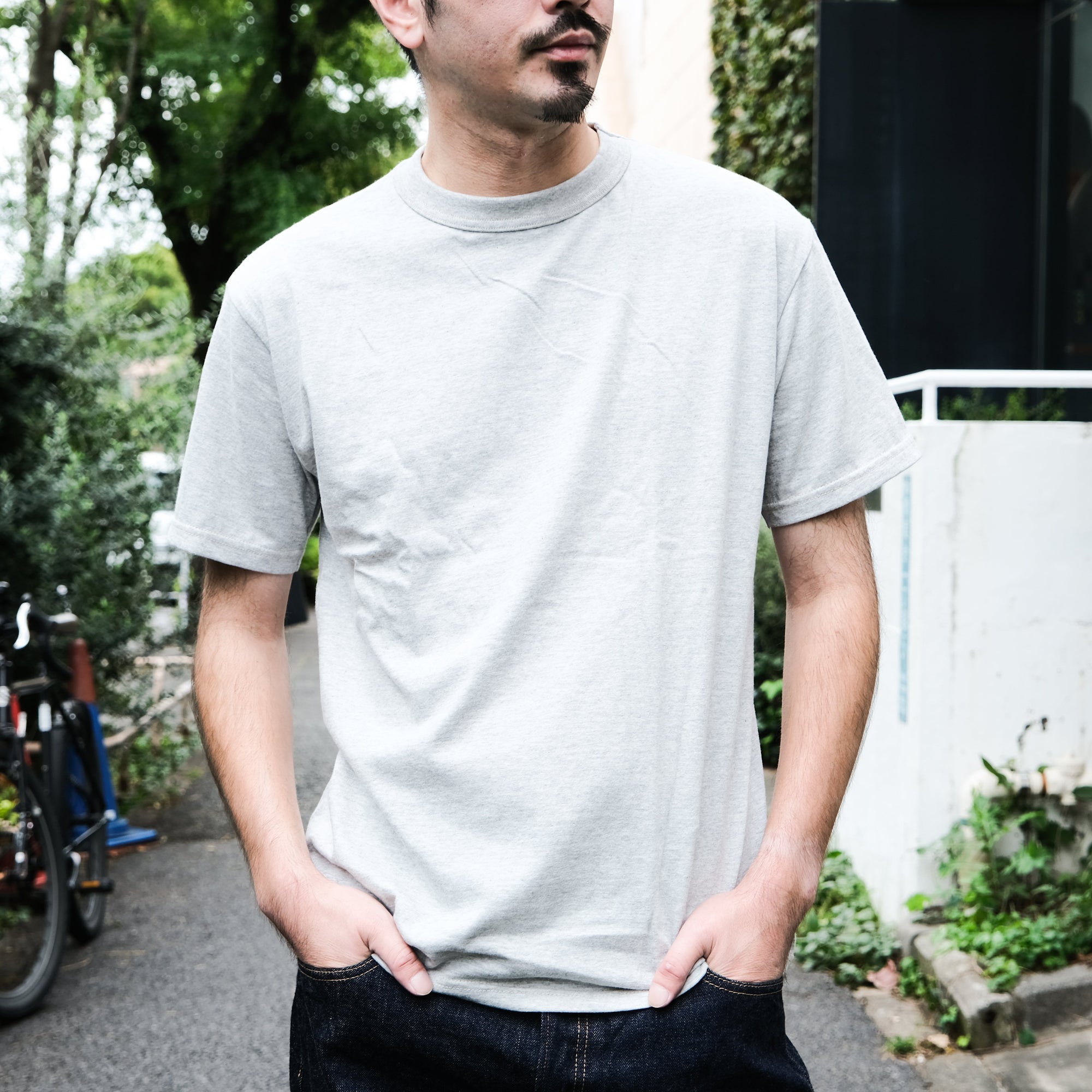 Big John Loopwheel 2-Pack Crewneck Tee (Gray)