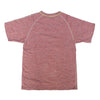 Loop & Weft Double Binder Neck Heather Slub Knit Tee (Cherry)