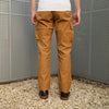 Momotaro Back Satin Brown Cargo Pants (Slim Tapered) - Okayama Denim