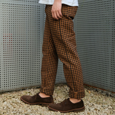 Studio D'Artisan Kakishibu Dyed "Ajiro Denim" Selvedge Jeans (Relax Tapered)