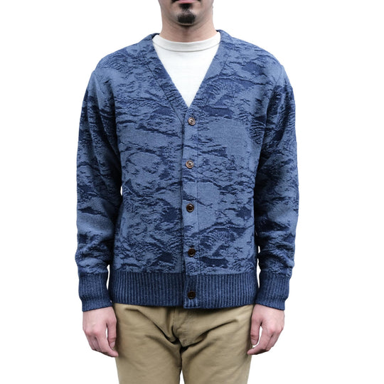 Studio D'Artisan Pig Camoflage Knit Cardigan