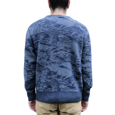 Studio D'Artisan Pig Camoflage Knit Cardigan
