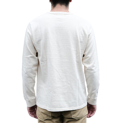 Samurai Jeans SJSLT-SC01 Organic Cotton L/S Tee (Natural)