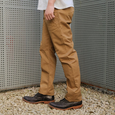 Pure Blue Japan Worker's Chino Pants (Camel)